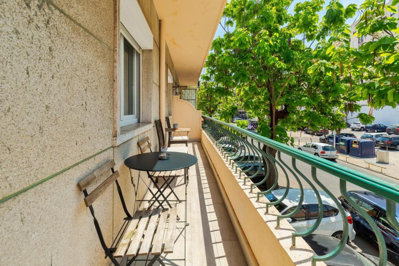 Ferienwohnung Setubal Downtown Garden Exterior foto