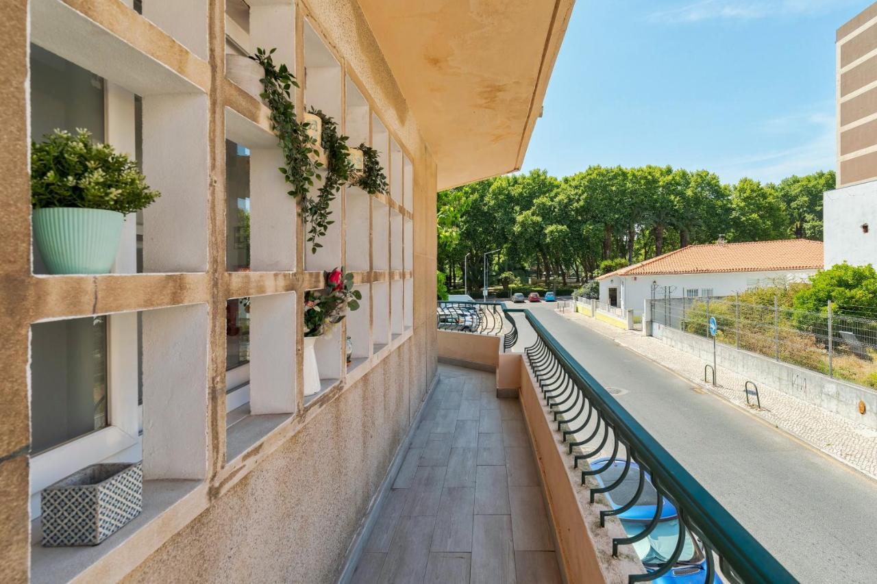 Ferienwohnung Setubal Downtown Garden Exterior foto